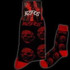 Socken Black and Red